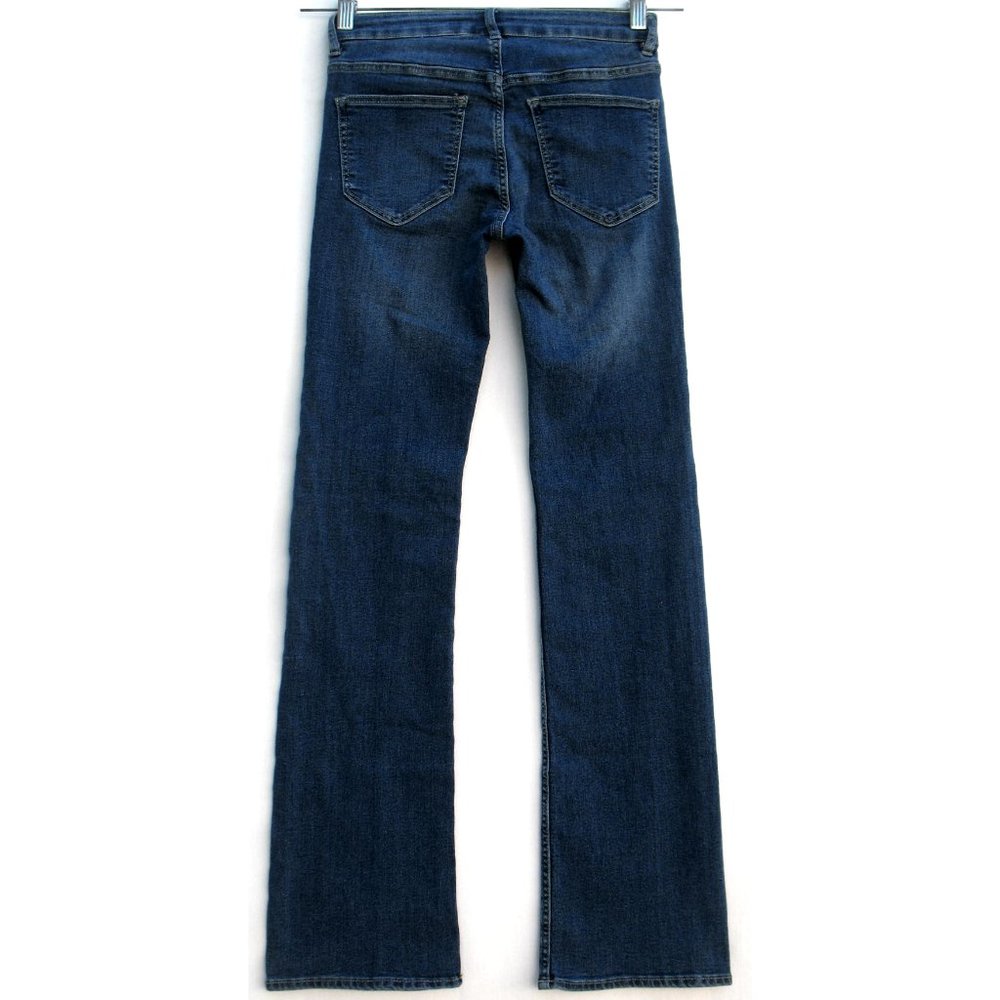 Divided H&M Bootcut Med' Wash Super Stretch Sz 6